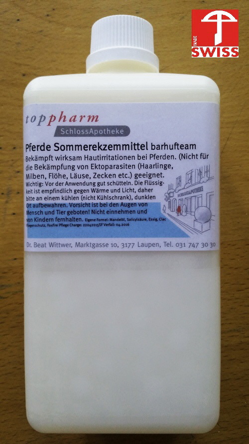 Sommerekzemmittel für Pferde Sommerekzemmittel für Pferde
